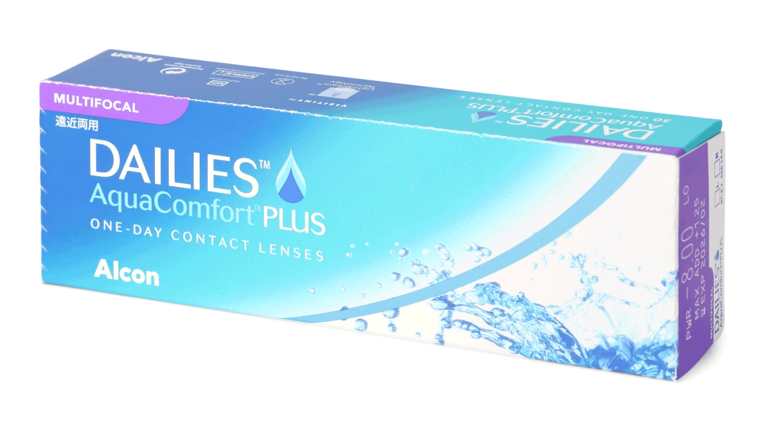 Dailies Aqua Comfort Plus Multifocal 4 Dailies Aqua Comfort Plus Multifocal - Afbeelding 2