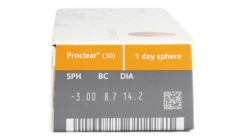 Proclear 1 Day -Optiek Winkel proclear 1 day 30 parameter